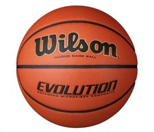 PACK OF 3 Wilson Evolution 29.5 Inch Indoor Game Basketball  Black NEW