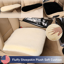 For Volvo C30 C70 Xc Winter Warm Sheepskin Seat Cover Front Rear Cushion Protect
