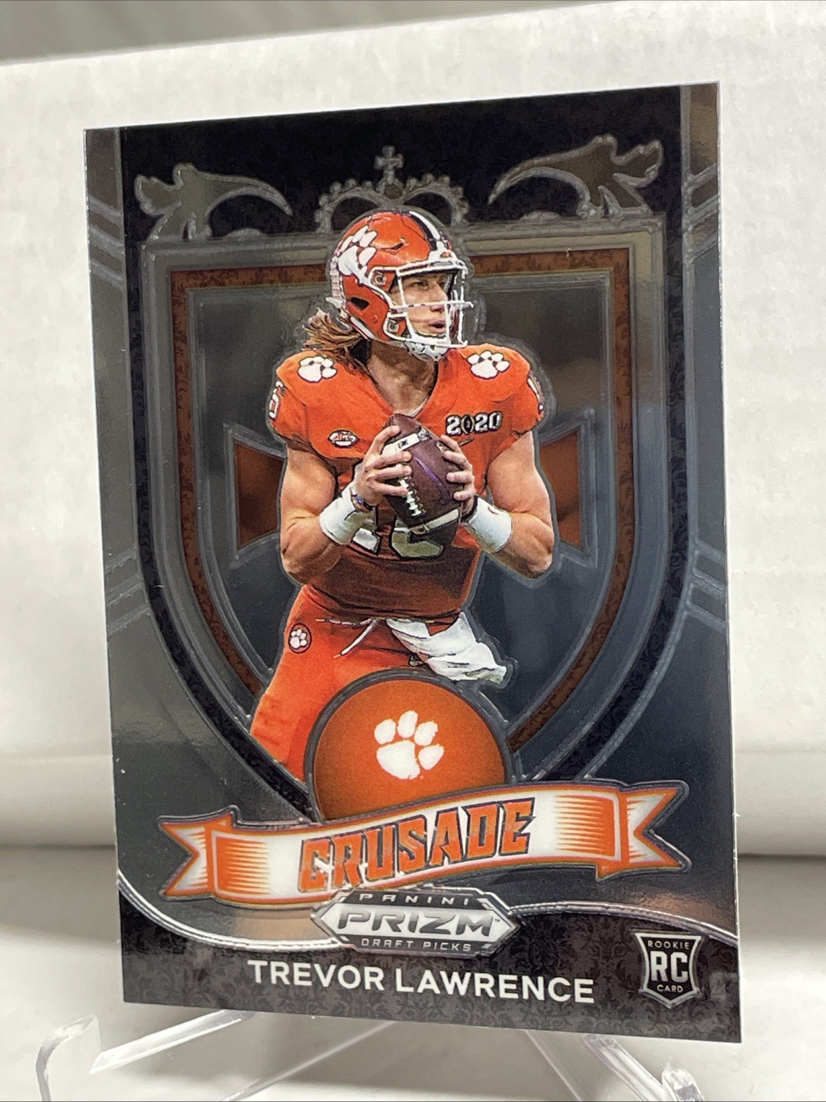 TREVOR LAWRENCE 2021 PANINI PRIZM DRAFT PICKS CRUSADE ROOKIE CARD RC! JAGUARS
