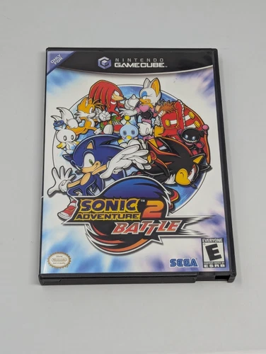 Sonic Adventure 2 Battle (Nintendo GameCube, 2004) Complete CIB Tested Fast Ship