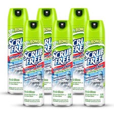 Scrub Free Bathroom Cleaner Foaming Action Fresh Clean 12oz Pack of 6