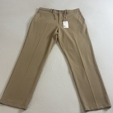 Quince Men's Ultra-Stretch 24/7 Smart Chino Pants 36x30 Olive Green NWT