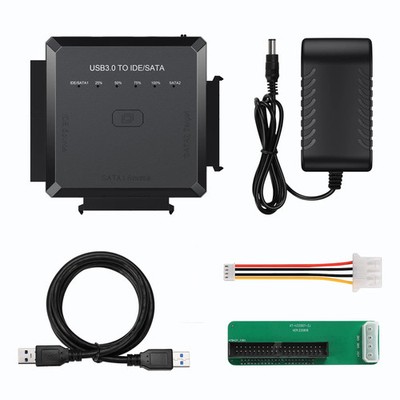 USB 3.0 to SATA IDE Hard Disk Adapter Converter Cable For 3.5/2.5 inch HDD SSD