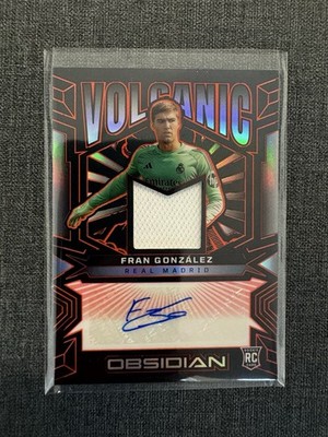 Panini Obsidian 2025-26 Fran González Real Madrid RC Auto Patch /99 #VS-FGZ