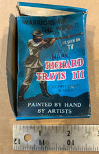 Vintage Marx Warriors of the World 1 Richard Travis III Confederate Soldier w/