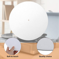 3pcs Turntable Mat Turntable Slipmat White Slipmats for Vinyl 12 Inch Record ...