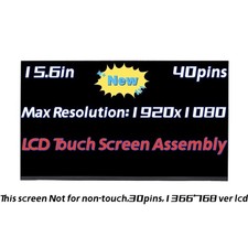 Dell Latitude 3510 3540 LP156WFD-SPH1 40pin Touch FHD 1920x1080 LCD Screen LED