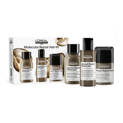 L Oréal Absolut Repair Molecular Trio Set Reparaturpflege für geschädigtes Haar