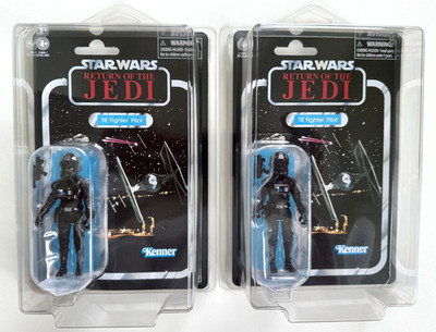2 x Star Wars The Vintage Collection Tie Fighter Pilot VC65 mit Schutzcase!