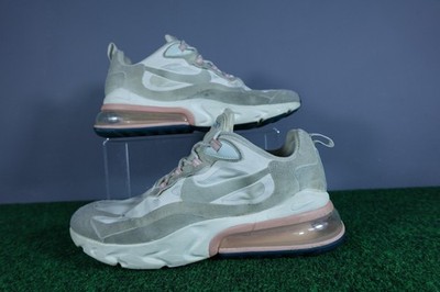 Nike Air Max 270 React Shoes Womens Size 10 Multicolor Suede Sneakers AT6174-100