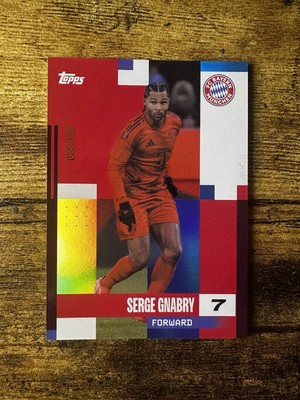 Serge Gnabry /150 - Bayern München Team Set numbered - Rare