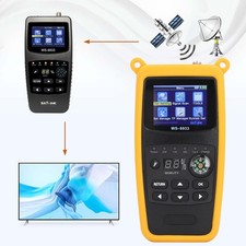 Satelliten Finder, Digitale Camping Satfinder DVB-S DVB-S2 Sat Messgerät EU Plug