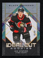 2024-25 Upper Deck Black Diamond Ideal Cut Rookies 19/99 Zack Ostapchuk 06p2