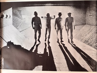 A Clockwork Orange -Original 80s Movie Scene Bild -90x64cm