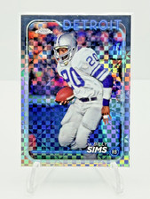 2024 Topps Chrome - Billy Sims #70 X-Fractor