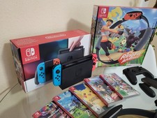 Nintendo Switch 32GB Komplettset + Pro Controller + 7 Spiele