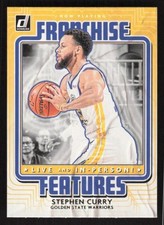 2020 DONRUSS STEPHEN CURRY 10 MINT FRANCHISE FEATURES GOLDEN STATE WARRIORS