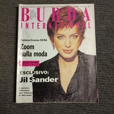 burda international Vintage Magazin Mode, Fashion, Magazin mit Modellkarten
