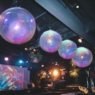 Yescom 2PCS 32" Big Shiny Inflatable Mirror Ball Giant PVC Hanging Iridescent — photo 3