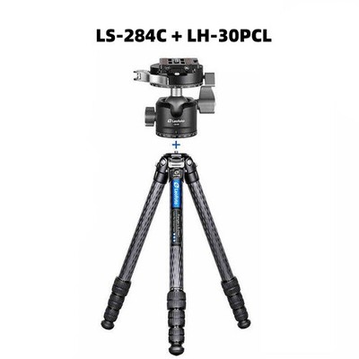 Leofoto LS-284C + LH-30PCL Carbon Fiber Tripod with Ball Head with Panning clamp