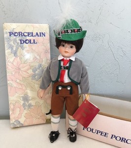 euro exquisite porcelain doll