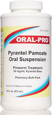 , Suspension Oral De Pamoato De Pirantel 50 Mg/ml, Tratamiento Para Oxiuros P...