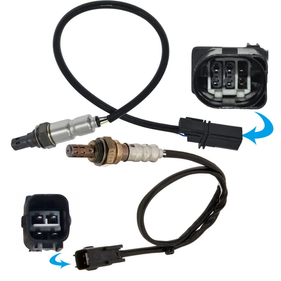 Set of 2 Oxygen Sensors For 2013 2014 Hyundai Genesis Coupe 2.0L L4 Turbocharged - Изображение 2 из 4