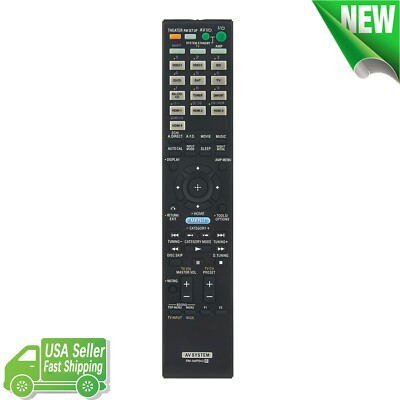 New RM-AAP043 Replaced Remote for Sony AV Receiver RMAAP043 STR-DH800 STRDH800
