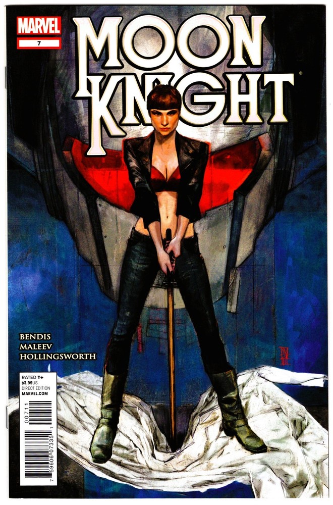Moon Knight  #7  Will the Avengers be the help that Moon Knight needs?  VF+
