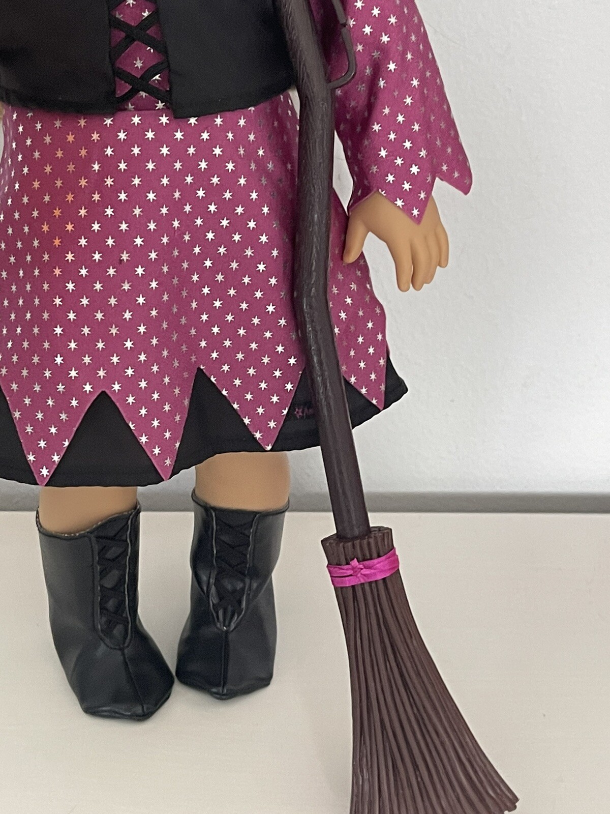 American Girl Witch Outfit Halloween Broom Trick or Treat Authentic eBay