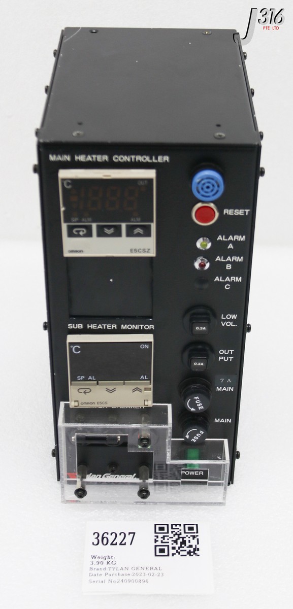 36227 TYLAN GENERAL MAIN HEATER CONTROLLER, TOKYO ELECTRON 014