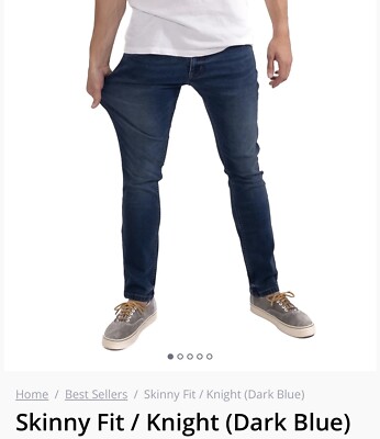 The Perfect Jean NYC  34x28 - Knight (Dark Blue) SKINNY FIT