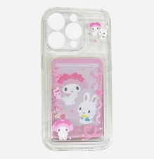Sanrio My Melody Card Pocket iPhone Case - 13 14 15 Multiple Model