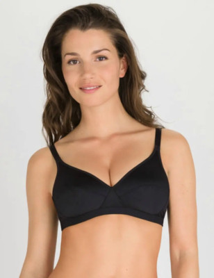 PLAYTEX Softschalen BH Schwarz UK 42C BRANDNEU