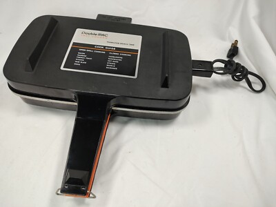 VTG HAMILTON BEACH DOUBLE MAC Fast Hamburger Sandwich Egg Steak Cooker Grill