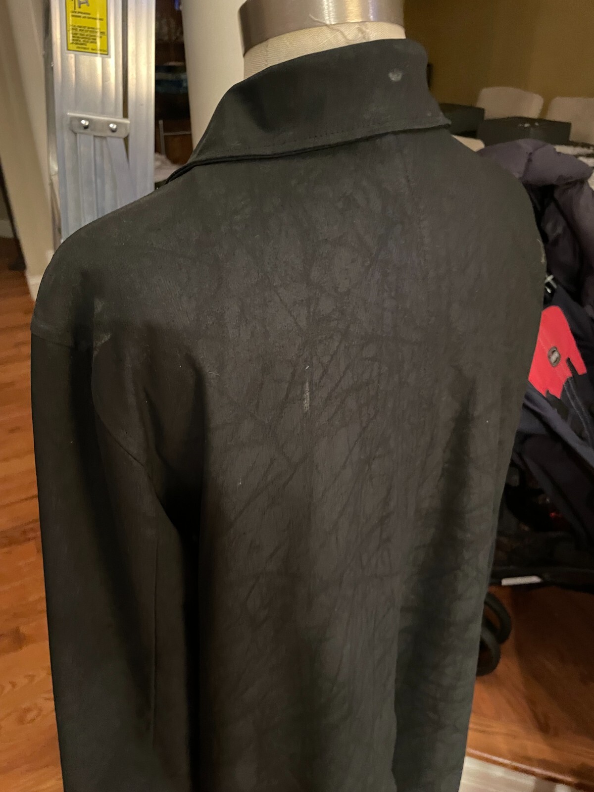 Basic Editions Women's Black snap front Jacket/ C… - image 7