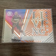 CLYDE DREXLER - 2020-21 Panini Illusions Living Legends ORANGE Acetate #16 - HOF