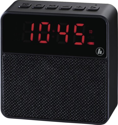 Hama Pocket Clock Mobile Bluetooth Lautsprecher Soundbox Speaker Kabellos