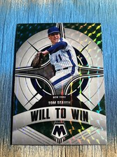 2022 Mosaic Baseball Tom Seaver #WW-11 Will to Win Green Prizm New York Mets