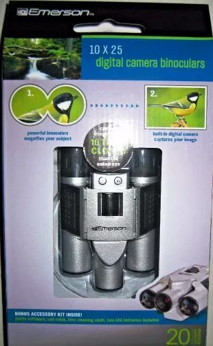 Emerson binoculars with built in store digital camera
