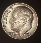 1956 D Roosevelt Dime 90% Silver 6