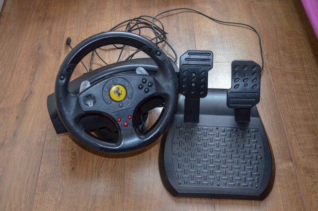 Thrustmaster Ferrari Gt Rumble 3 In 1 Steering Wheel For Pc And Ps3 Send Offers