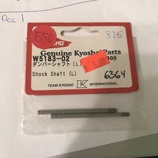 VINTAGE RC KYOSHO SHOCK SHAFTS STEEL LONG 2 W5183-02