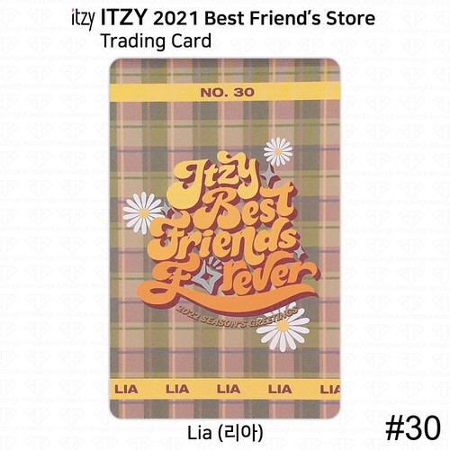 ITZY 2021 Best Friend's Store Official MD Trading Card Photocard & Sticker KPOP - Picture 47 of 117