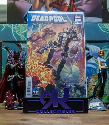 Deadpool #2 (2024) - Javier Garron Black Costume Variant - NM/NM+