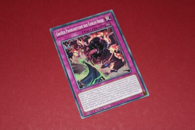 Yu-Gi-oh! Spielkarte ''deutsch'', Großer Panikansturm der Goblin-Biker - 1.Auflage