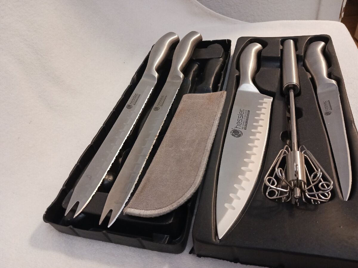 Hessler CHEF 6 Gourmet Series Surgical Stainless Steel Cutlery Six