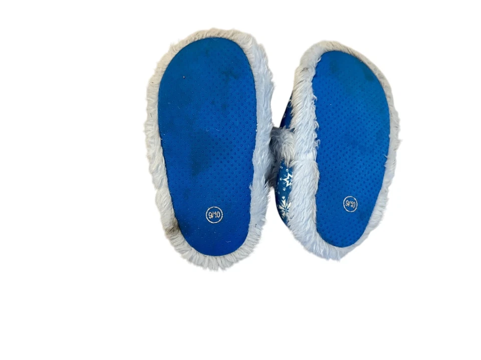 Disney'S FROZEN Little Girls 蕾丝拖鞋,9/10 码 — 第 2/3 张图片