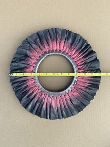 GARFIELD 12 inch PINK *Lot Of 32* Resin Dipped Airway Buffing Wheel Buff Pad