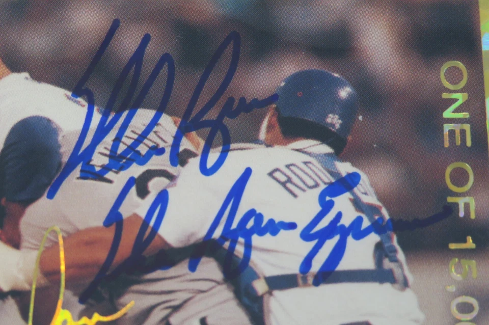 Nolan Ryan HOF Signed Autograph 1994 Broder Gold Fight Card BGS BAS 10 Auto - Image 3 of 4